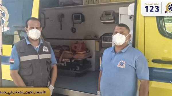 الصحة: سيدة تضع مولودها داخل سيارة إسعاف بمحيط بحيرة قارون