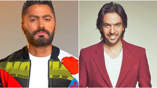 تفاصيل مكالمة بين تامر حسني وبهاء سلطان لإنهاء أزمة نصر محروس