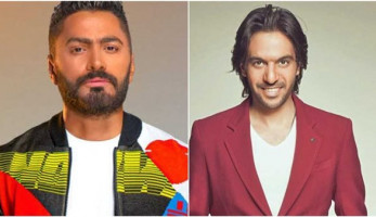 تفاصيل مكالمة بين تامر حسني وبهاء سلطان لإنهاء أزمة نصر محروس