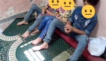محافظ المنوفية يستقبل 4 أطفال أشقاء طردهم والدهم من المنزل عقب انفصاله عن والدتهم
