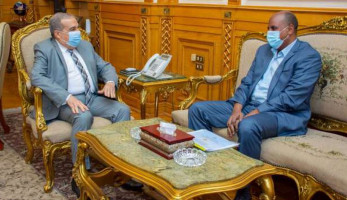 وزير الإنتاج الحربي يبحث التعاون مع وفد الصناعات الدفاعية السودانية
