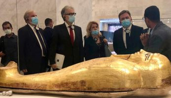 وزير خارجية صربيا يزور متحف الحضارة ويدعو الصربيين لزيارة مصر