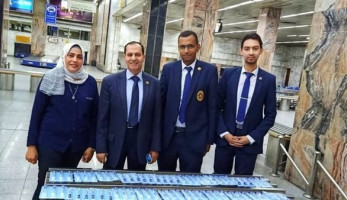 جمارك مطار القاهرة تضبط محاولة تهريب كمية كبيرة من الأدوية البشرية.. صور