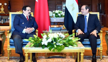 سد النهضة يتصدر مباحثات الرئيس السيسي وملك البحرين