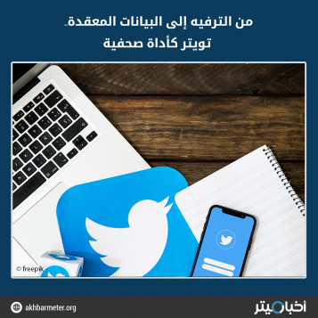 من الترفيه إلى البيانات المعقدة.. تويتر كأداة صحفية