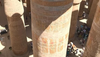 مصدر يكشف تفاصيل مشروع ترميم صالة الأعمدة الكبرى بـ معابد الكرنك