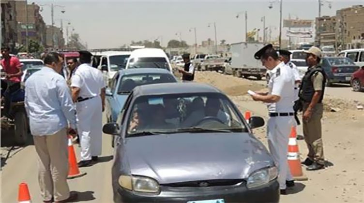 بعد فحص 40 سائق.. ضبط 8 من مساطيل الطرق