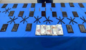ضبط عاطل بحوزتة كمية من مخدر الحشيش بالمعصرة