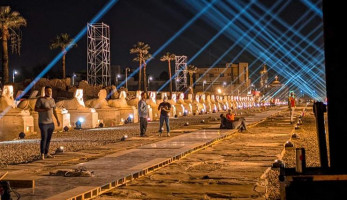 مصادر بـ"الآثار": افتتاح طريق الكباش في ذكرى اكتشاف مقبرة توت عنخ آمون ​(صور)