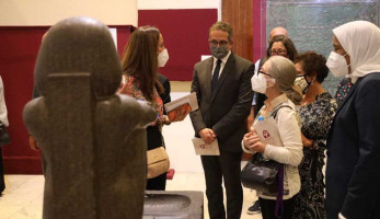 وزير السياحة يفتح معرض «أرواح ممجدة» بالمتحف المصري بالتحرير