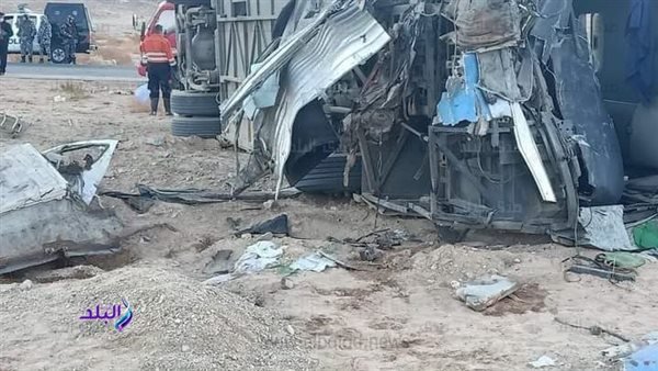حادث طريق ابورديس .. ننشر أسماء الضحايا بينهم أم وأطفالها الثلاثة