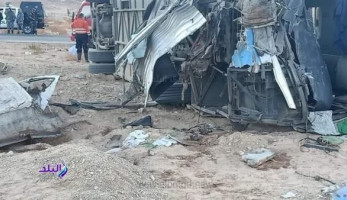 حادث طريق ابورديس .. ننشر أسماء الضحايا بينهم أم وأطفالها الثلاثة