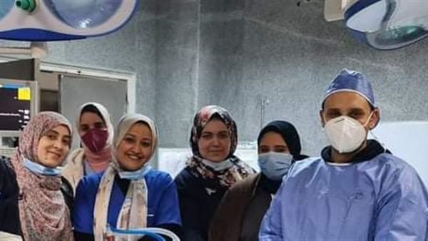 إنقاذ حياة طفلة من انسداد بالقصبة الهوائية بمستشفى بنها الجامعي