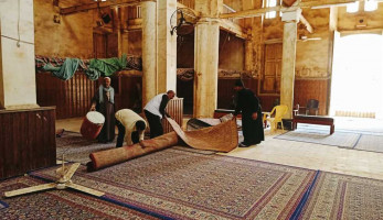 تمهيدًا لترميمه.. بدء إخلاء مسجد أبو غنام الأثري في كفر الشيخ