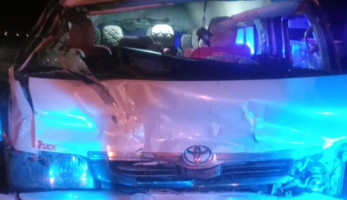 بالاسماء.. إصابة 13  في حادث تصادم ميكروباص وملاكي بطريق السخنة
