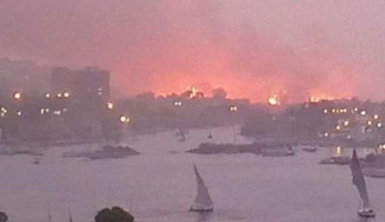 «البيئة»: سرعة الرياح سبب انتشار حريق محمية جزر سالوجا وغزال بأسوان