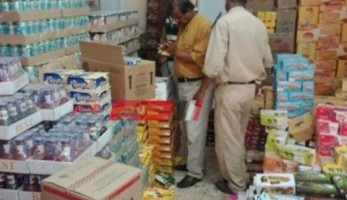 ضبط 63 طن سلع مجهولة المصدر في حملة تموينية بالقليوبية