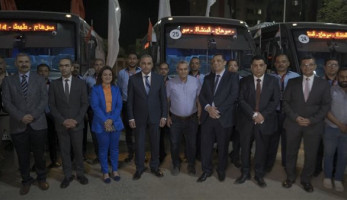 تدشن المرحلة الأولي من خدمات نقل الركاب بسوهاج لربط مراكز المحافظة بالعاصمة
