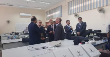 كلية الهندسة بحلوان تتسلم القمر الصناعى التعليمى Space Keys من وكالة الفضاء المصرية
