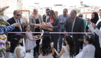 محافظ دمياط تفتتح مدرسة إلكترونية بمناسبة العيد القومى للمحافظة