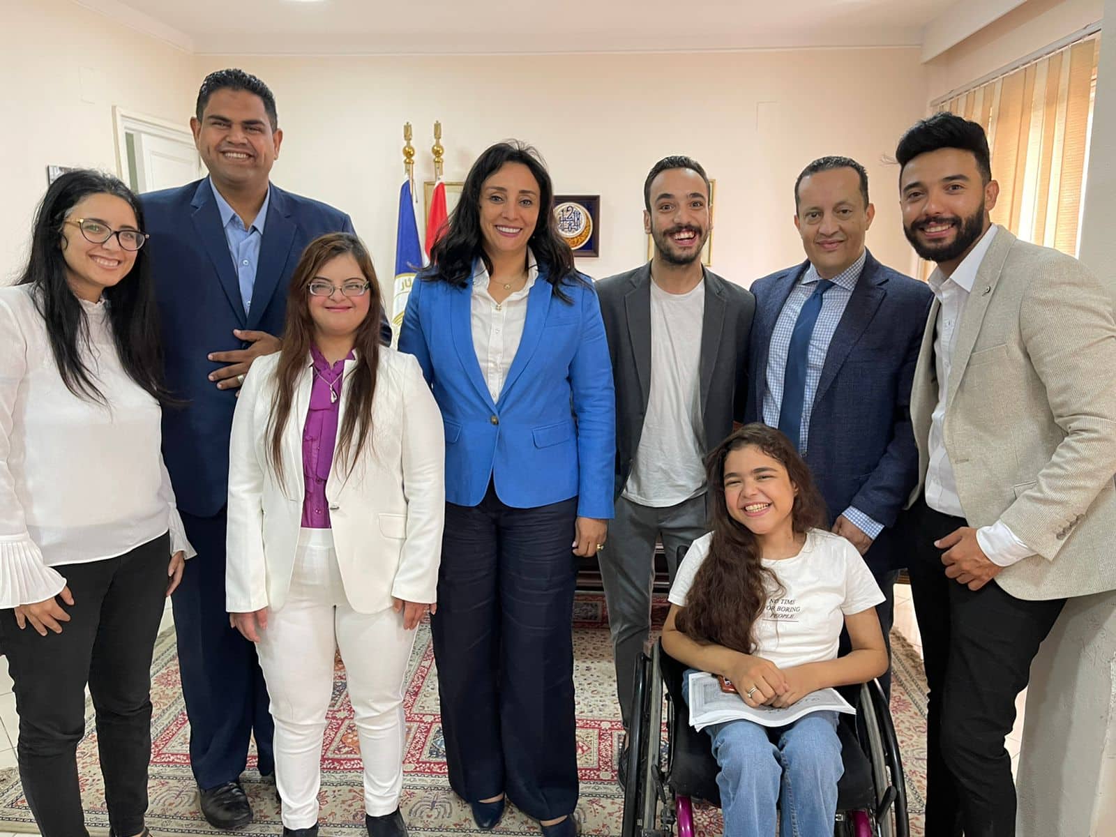 استعراض نماذج فنية شبابية لجذب الحركة السياحية من أصحاب ذوي الهمم