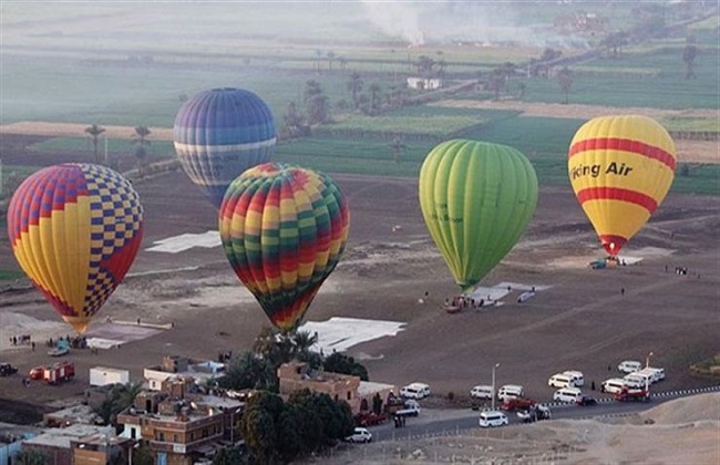 غدًا.. استئناف نشاط البالون الطائر بسماء الأقصر بعد توقف 24 ساعة