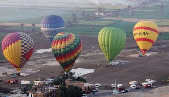 غدًا.. استئناف نشاط البالون الطائر بسماء الأقصر بعد توقف 24 ساعة
