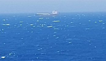 بالصور.. نجاح تعويم السفينة السعودية الشاحطة قبالة سواحل رأس غارب