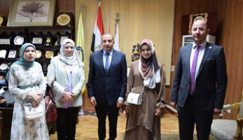 تعيين معيدتين من ذوي الإعاقة البصرية لأول مرة بجامعة بني سويف 