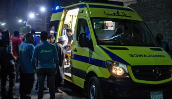 إصابة سيدتين وطفلة فى انقلاب سيارة بالصحراوى الشرقى فى بنى سويف