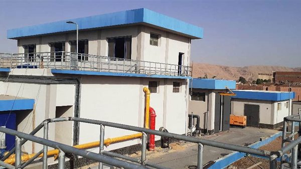 صور| الانتهاء من مشروع إنشاء محطة المياه المطورة بقرية الصوامعة شرق سوهاج