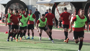 الأهلي يختتم استعداداته لمواجهة طلائع الجيش بالدوري المصري