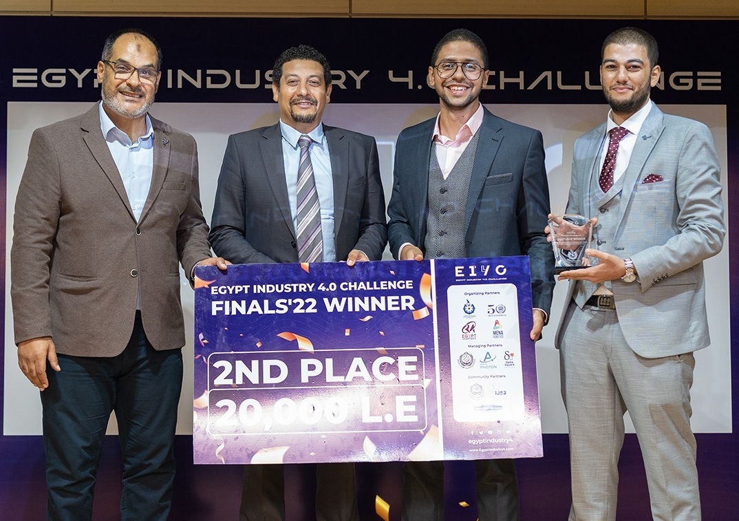 أكاديمية البحث العلمي تعلن عن فوز فريق جامعة المنيا "Smart Factory 4.0" بالمركز الثاني
