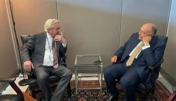 شكري يبحث مستجدات القضية الفلسطينية مع المنسق الأممي لعملية السلام بالشرق الأوسط