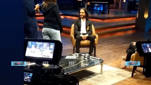 بهاء سلطان يسجل حلقة خاصة مع أنغام