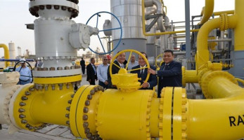 بدء ربط خط غاز حقل ريفين بمصنع استخلاص البوتاجاز بالعامرية