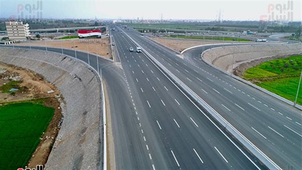 البدء فى أعمال توسعة طريق الإسكندرية الزراعي بعد الانتهاء من تطوير تقاطع دائري قليوب | خاص