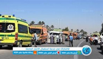 بالأسماء.. مصرع اثنين وإصابة ٢٠ آخرين في انقلاب سيارة ربع نقل بالمنيا