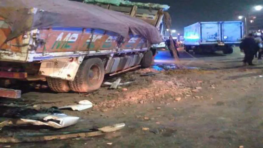 بالأسماء.. التحريات في حادث الدهس أعلى الدائري: وفاة سائق وإصابة 7 أشخاص