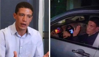 تتخطى الـ200 ألف جنيه.. صاحب واقعة محل الكشري يظهر أثناء قيادته سيارة جديدة