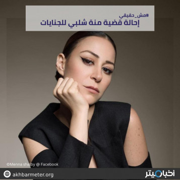 إحالة منة شلبي إلى الجنايات