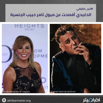 الدغيدي أفصحت عن ميول تامر حبيب الجنسية