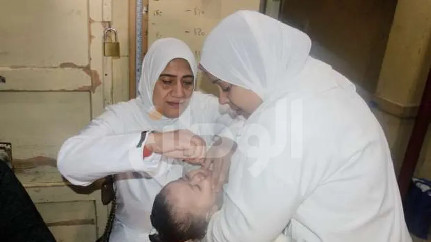 مد الحملة القومية للتطعيم ضد مرض شلل الأطفال في الدقهلية