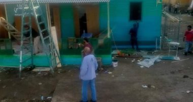 منى زكى وأسرة مسلسل "تحت الوصاية" يواصلون التصوير فى دمياط‎‎.. صور