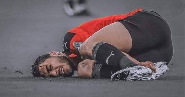 الفحوصات الأولية تظهر إصابة أكرم توفيق بقطع جزئي في الرباط الصليبي