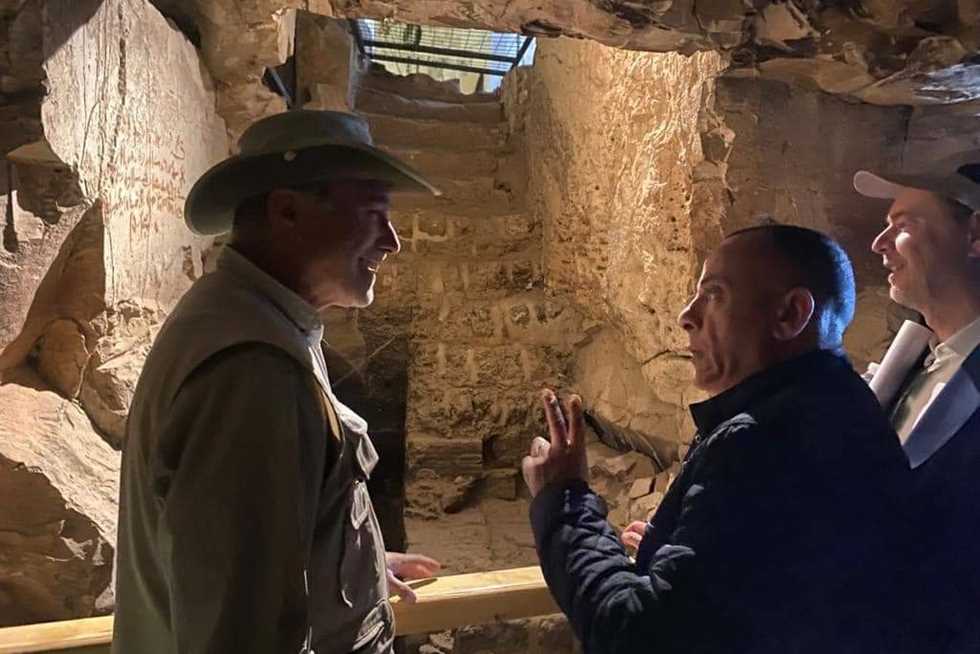 افتتاح مقبرتين بمنطقة ذراع أبو النجا ضمن مشروع «جحوتي» غرب الأقصر (تفاصيل)