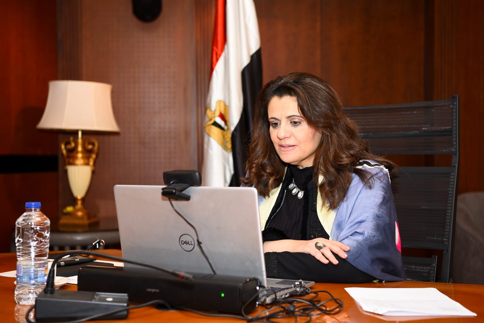 استجابة فورية من وزيرة الهجرة لاستغاثة فتاة مصرية في تركيا