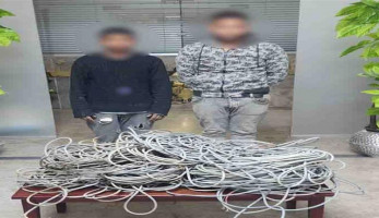 ضبط عاطلين سرقا كمية من الأسلاك الكهربائية في التجمع الأول