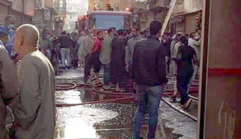 الحماية المدنية تسيطر على حريق بمطعم شعبي وسط مدينة الأقصر