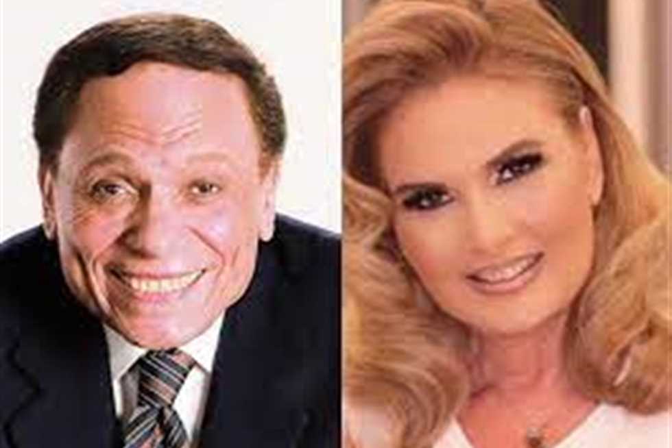 يسرا تطمئن الجمهور على الحالة الصحية لـ عادل إمام